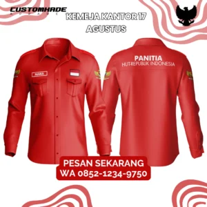 Desain Baju 17 Agustusan untuk Seragam Kantor & Perusahaan