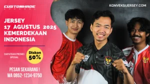 Konveksi Jersey 17 Agustus 2025 Kemerdekaan Indonesia